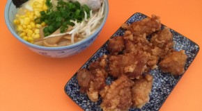 It’s ramen time! I made Tonkotsu Ramen and Karaage tonight