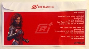 Just got my official invite to visit +AMD HQ for Red Team Plus: The Gathering and…