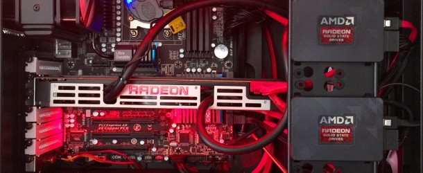 A little look under the hood of my #RadeonRig PC.
