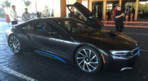 BMW let  +Calvin Lee and I drive this BMWi8 to the Las Vegas Convention Center t…
