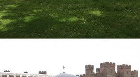Another castle Frontback selfie