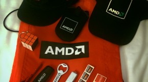 Check out the RedTeam+ swag we were given by +AMD