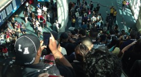 The elevator entrance shot at San Diego Comic Con