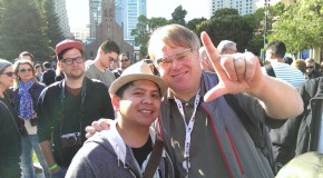 Just hanging with +Robert Scoble right before the Glass Photowalk in SF yesterda…